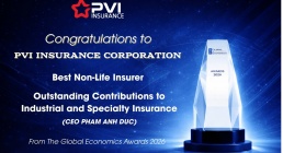 Bảo hiểm PVI được vinh danh “kép” tại The Global Economics Awards 2026